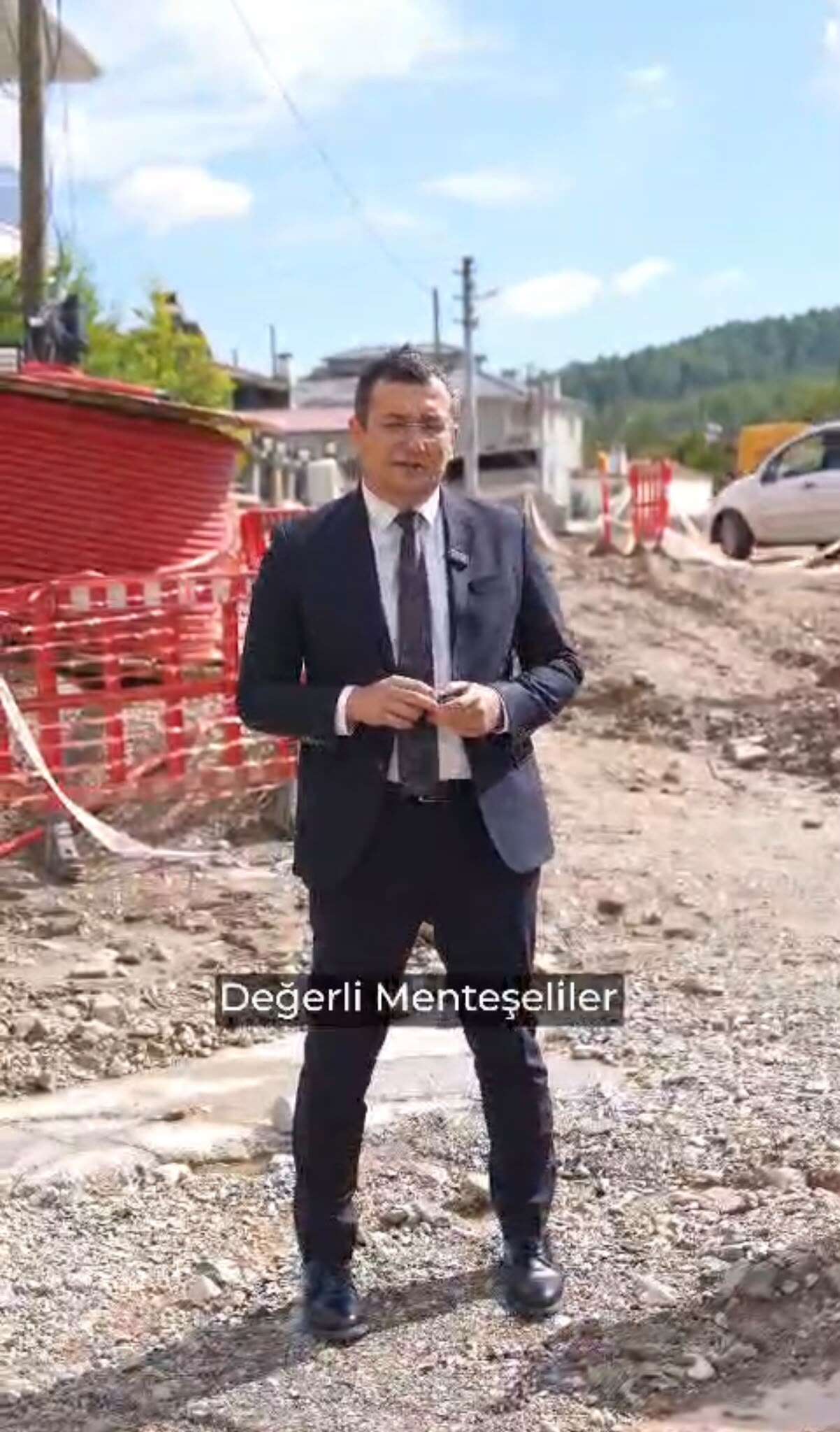 AK Parti Menteşe İlçe Başkanı Algan’dan Yeniköy’deki Yol Çalışmalarına Tepki 2